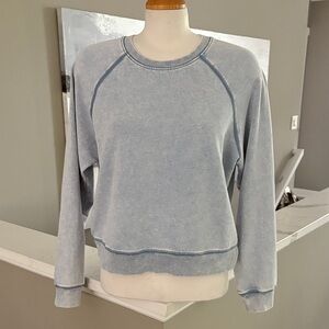 Z Supply Light Blue Sweatshirt